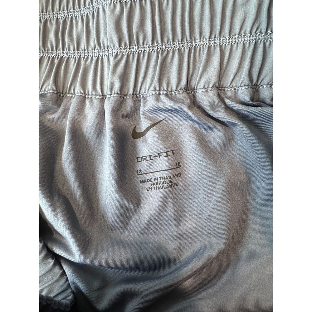 NWT Nike Dri-Fit Ultra High Waisted Brief Lined Training Shorts Blue Size 1X - Picture 8 of 9